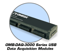 OMB-DAQ-3000 1-MHz, 16-Bit USB Data Acquisition Modules