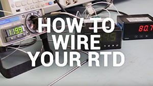 How to wire an RTD and get proper readings